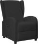 Furniture Limited Fauteuil elektrisch verstelbaar kunstleer zwart - Thumbnail 1