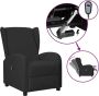 Furniture Limited Fauteuil elektrisch verstelbaar kunstleer zwart - Thumbnail 2
