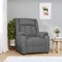 Furniture Limited Fauteuil verstelbaar kunstleer grijs - Thumbnail 2