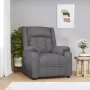 Furniture Limited Fauteuil verstelbaar kunstleer grijs - Thumbnail 1