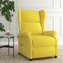 Furniture Limited Fauteuil verstelbaar stof lichtgeel - Thumbnail 1