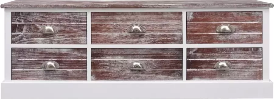 Furniture Limited Halbankje 115x30x40 cm hout bruin