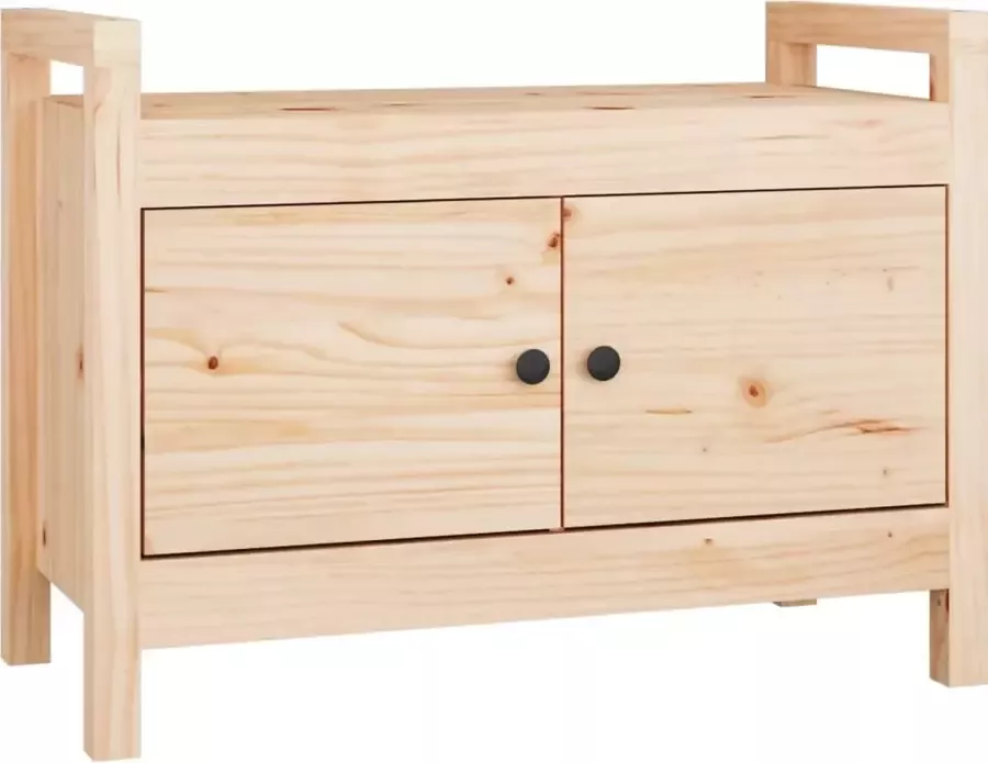 Furniture Limited Halbankje 80x40x60 cm massief grenenhout