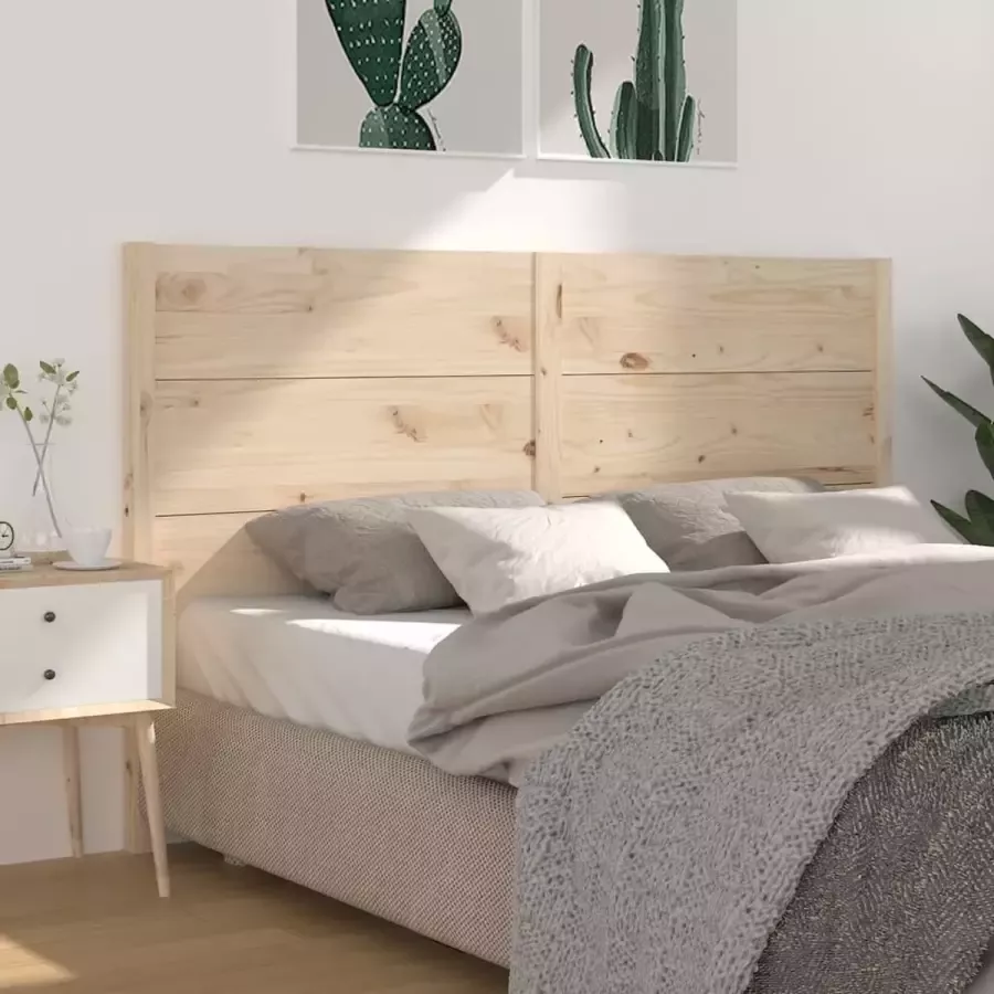 Furniture Limited Hoofdbord 146x4x100 cm massief grenenhout