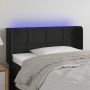 Furniture Limited Hoofdbord LED 83x16x78 88 cm fluweel zwart - Thumbnail 3