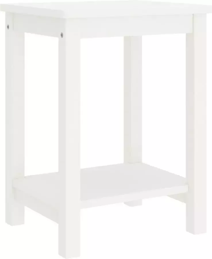 Prolenta Premium INFIORI Nachtkastje 35x30x47 cm massief grenenhout wit