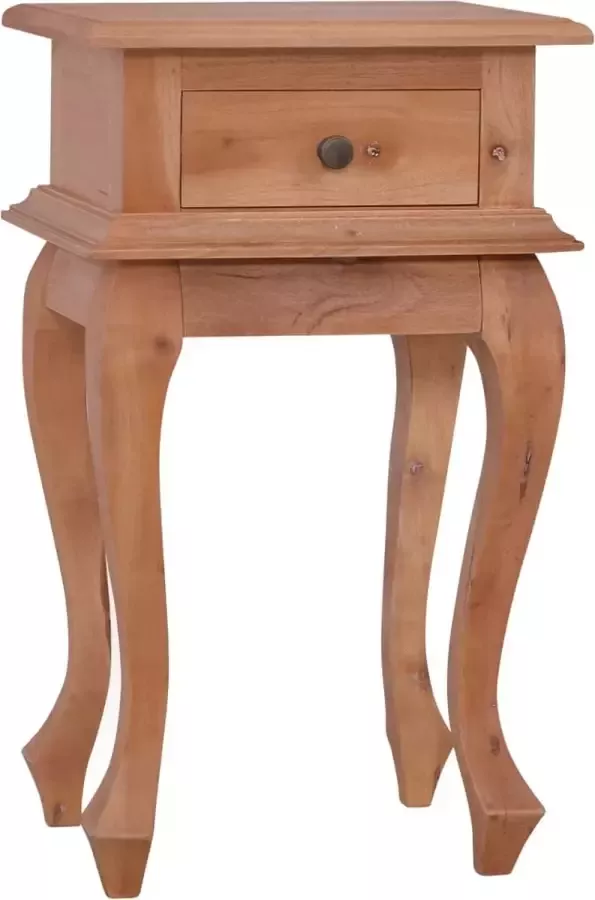 Furniture Limited Nachtkastje 35x30x60 cm massief mahoniehout