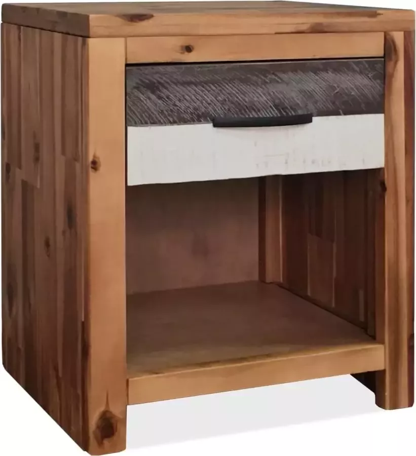 Furniture Limited Nachtkastje 40x30x48 cm massief acaciahout