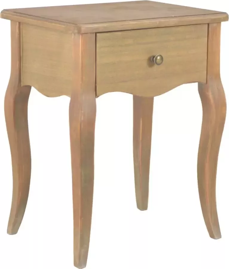 Furniture Limited Nachtkastje 40x30x50 cm massief grenenhout