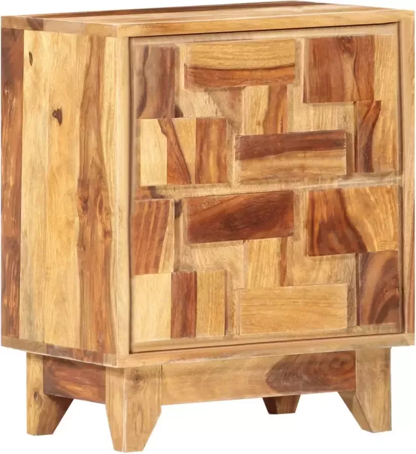 Furniture Limited Nachtkastje 40x30x50 cm massief sheeshamhout