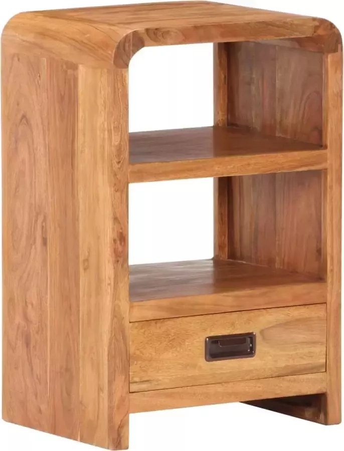 Furniture Limited Nachtkastje 40x30x60 cm acaciahout met honingafwerking