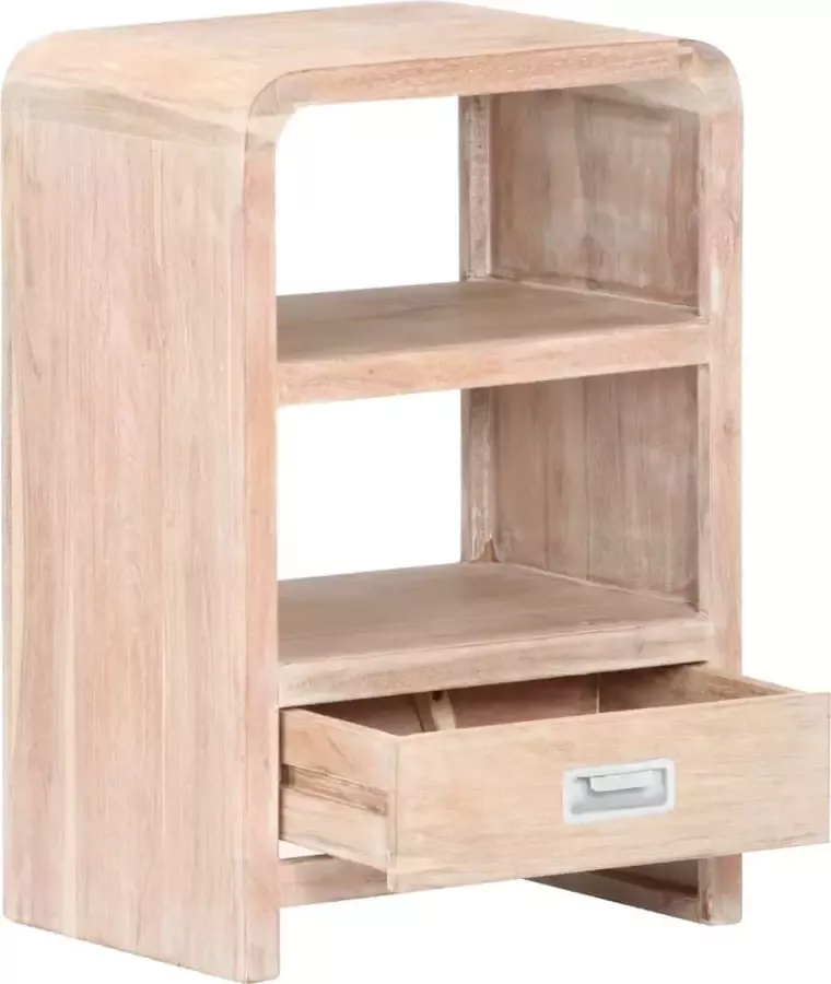 Furniture Limited Nachtkastje 40x30x60 cm massief acaciahout