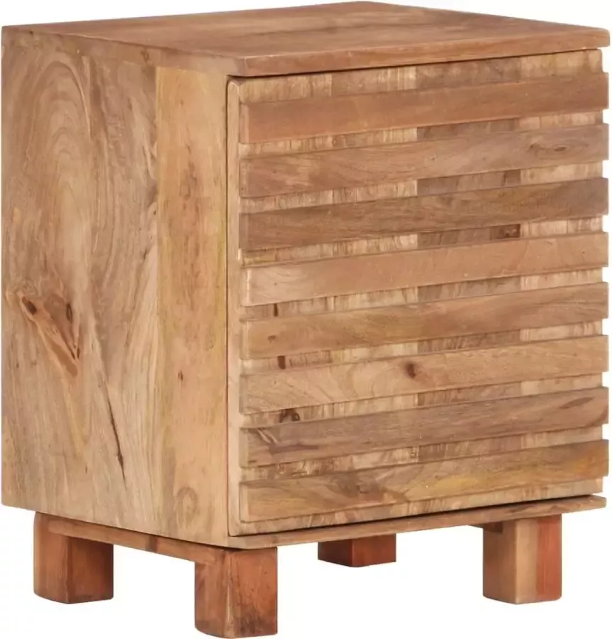Furniture Limited Nachtkastje 40x35x51 cm massief mangohout