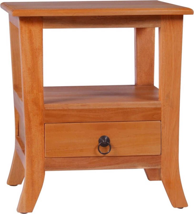 Furniture Limited Nachtkastje 40x40x45 cm massief mahoniehout