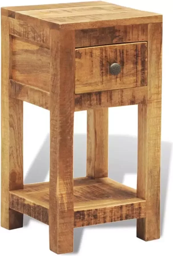 Furniture Limited Nachtkastje met 1 lade massief mangohout