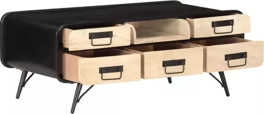 Furniture Limited Salontafel 100x50x40 cm massief mangohout