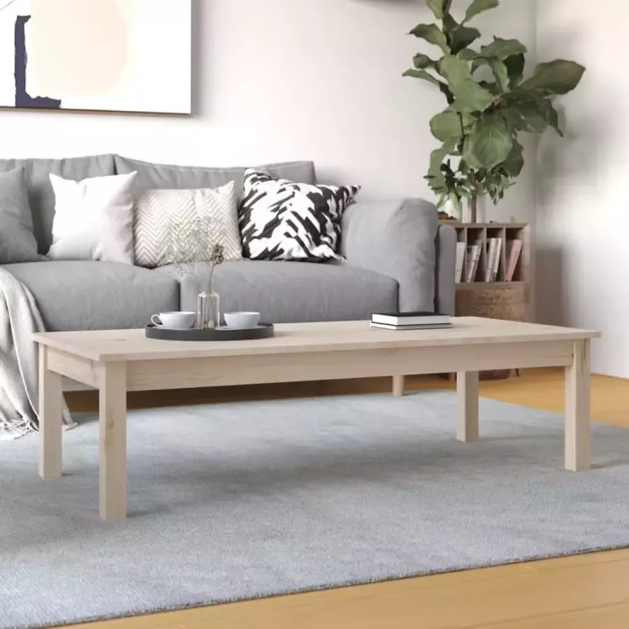 Furniture Limited Salontafel 110x50x30 cm massief grenenhout