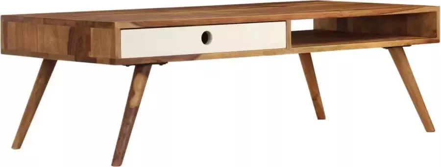 Furniture Limited Salontafel 110x50x35 cm massief sheeshamhout