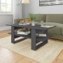Furniture Limited Salontafel 110x55x42 cm bewerkt hout grijs - Thumbnail 3