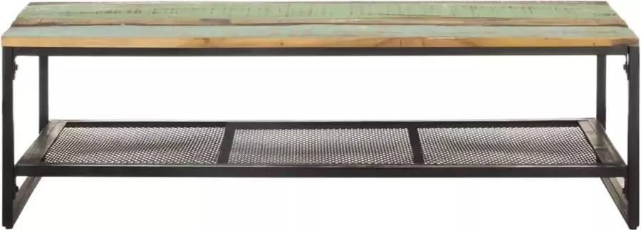 Furniture Limited Salontafel 110x60x35 cm massief gerecycled hout