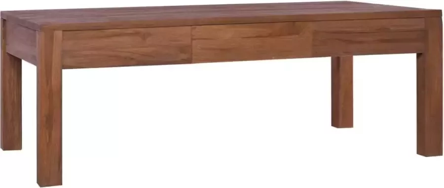 Furniture Limited Salontafel 110x60x40 cm massief teakhout