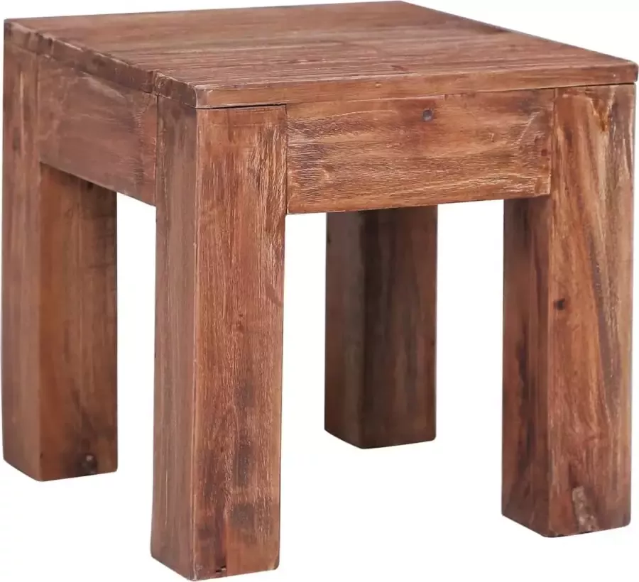 Furniture Limited Salontafel 30x30x30 cm massief gerecycled hout