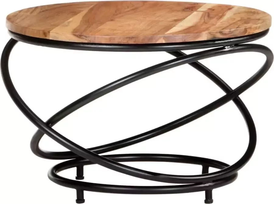 Furniture Limited Salontafel 60x60x40 cm massief acaciahout