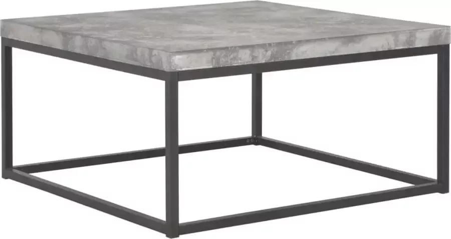Furniture Limited Salontafel 75x75x38 cm beton-look