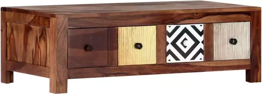 Furniture Limited Salontafel 90x50x30 cm massief sheeshamhout