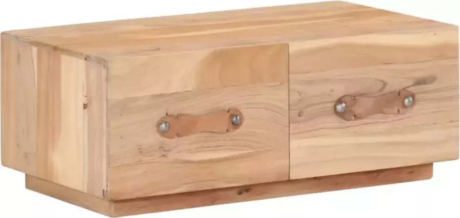 Prolenta Premium INFIORI Salontafel 90x50x35 cm massief gerecycled hout - Foto 3