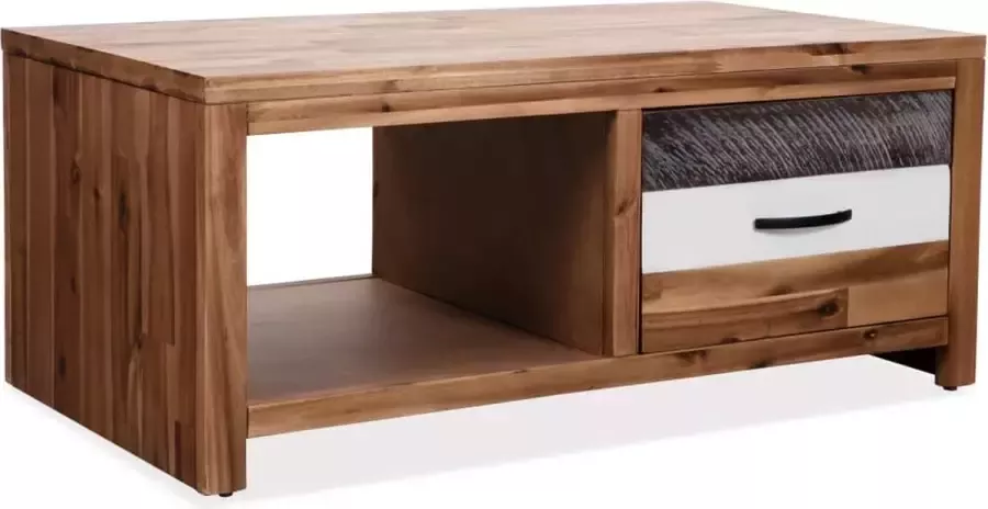 Furniture Limited Salontafel 90x50x37 5 cm massief acaciahout