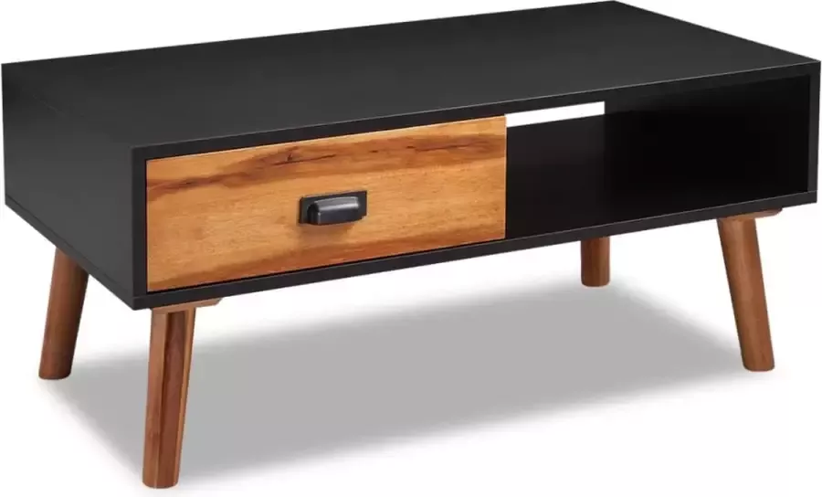 Prolenta Premium INFIORI Salontafel 90x50x40 cm massief acaciahout - Foto 2