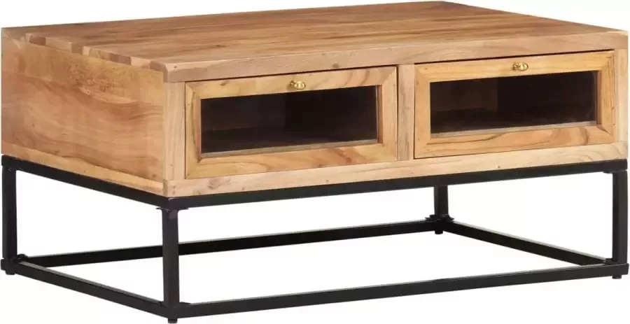 Furniture Limited Salontafel 90x60x40 cm massief acaciahout