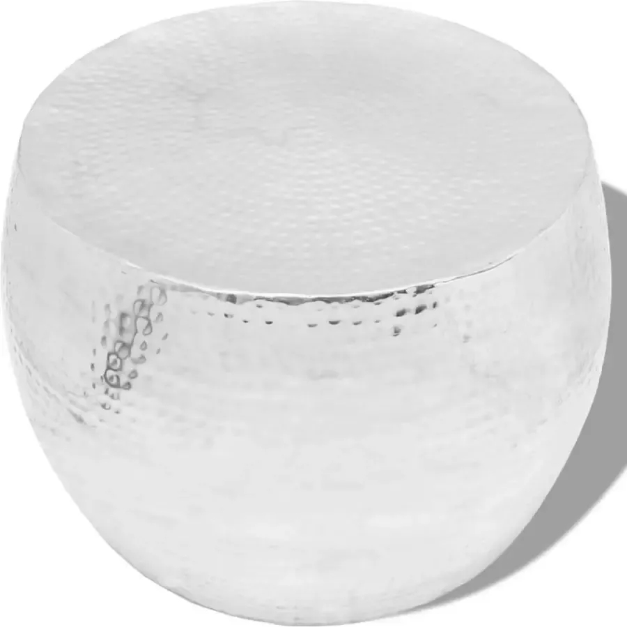 Furniture Limited Salontafel rond aluminium zilver