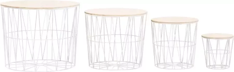 Furniture Limited Salontafels 4 st wit