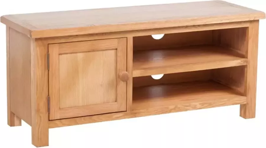 Furniture Limited Tv-meubel 103x36x46 cm massief eikenhout