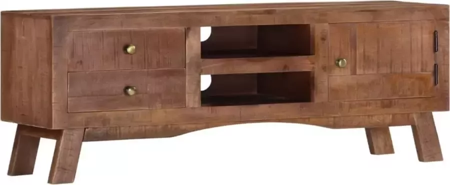 Furniture Limited Tv-meubel 110x30x40 cm ruw mangohout