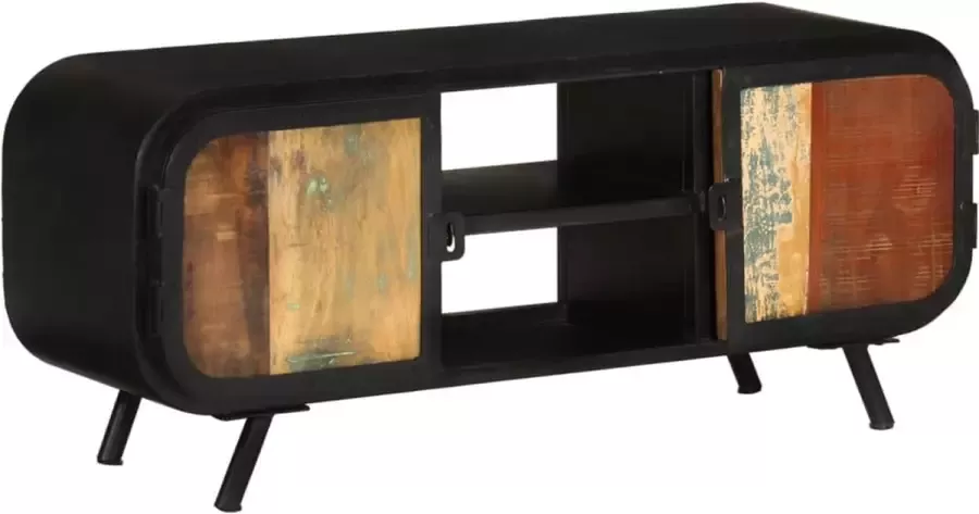 Prolenta Premium INFIORI Tv-meubel 110x30x45 cm massief gerecycled hout - Foto 1
