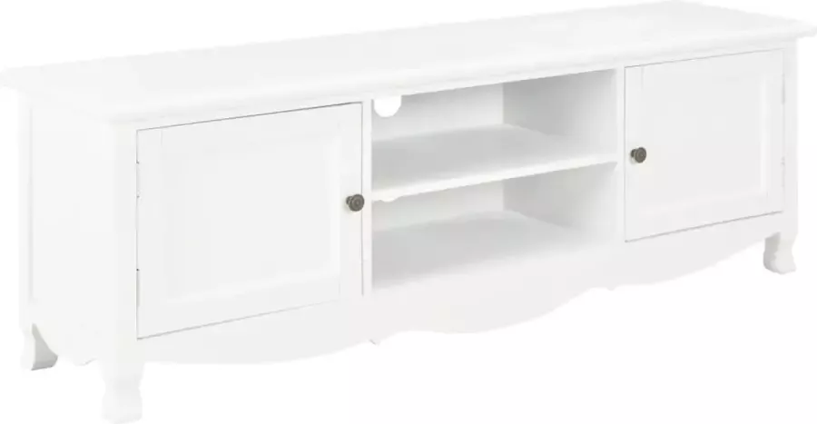 Furniture Limited Tv-meubel 120x30x40 cm hout wit