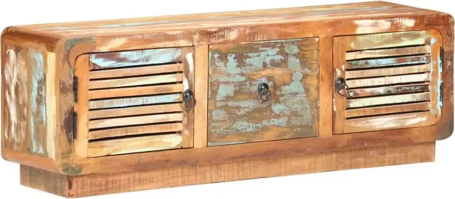 Furniture Limited Tv-meubel 120x30x40 cm massief gerecycled hout - Foto 4