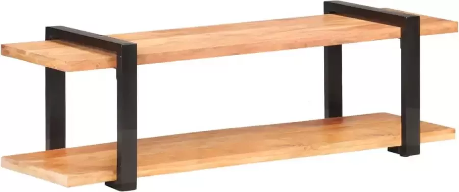 Furniture Limited Tv-meubel 130x40x40 cm massief acaciahout