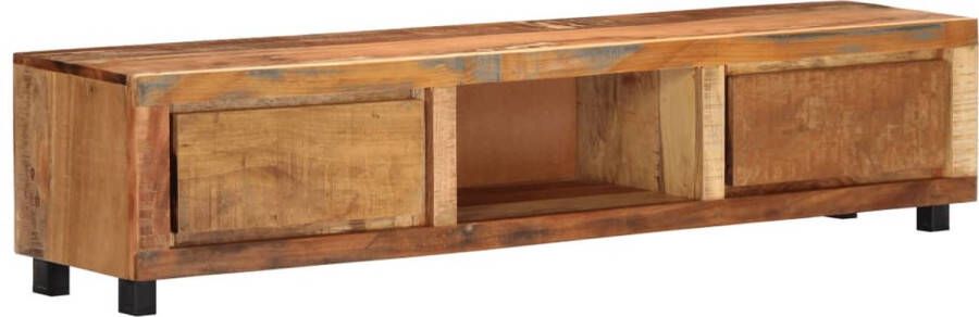 Furniture Limited Tv-meubel 150x30x33 cm massief gerecycled hout