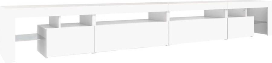 Furniture Limited Tv-meubel met LED-verlichting 290x36 5x40 cm wit