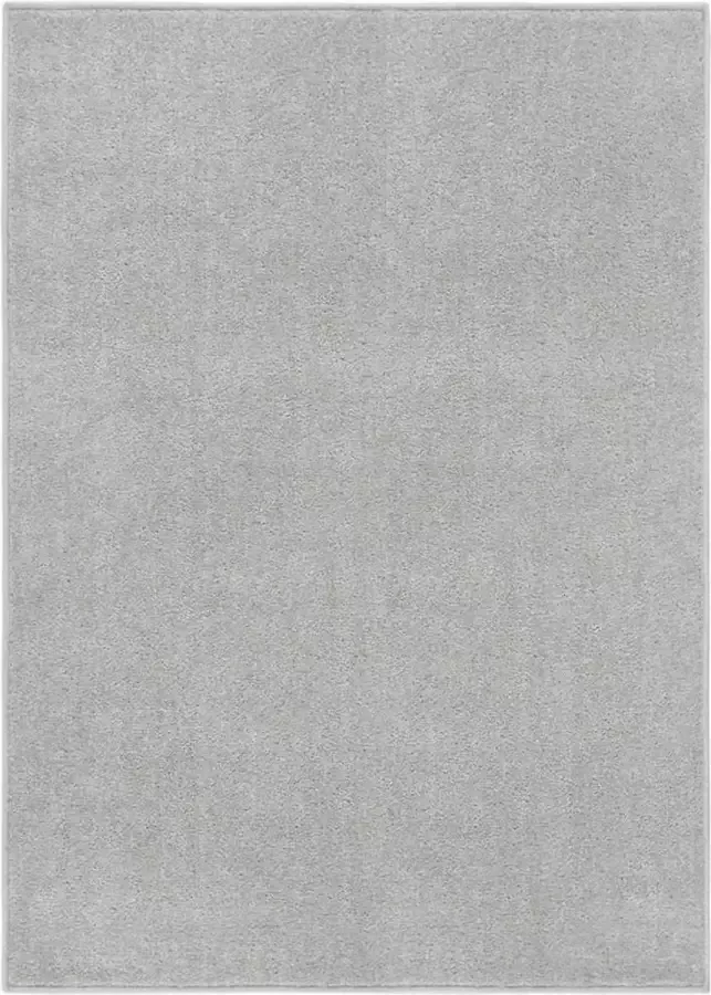 Furniture Limited Vloerkleed kortpolig 120x170 cm lichtgrijs