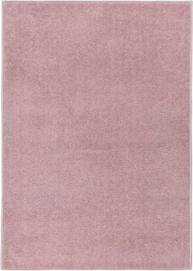 Furniture Limited Vloerkleed kortpolig 120x170 cm roze