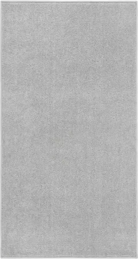 Furniture Limited Vloerkleed kortpolig 80x150 cm lichtgrijs