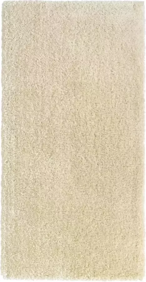 Furniture Limited Vloerkleed shaggy hoogpolig 50 mm 100x200 cm beige