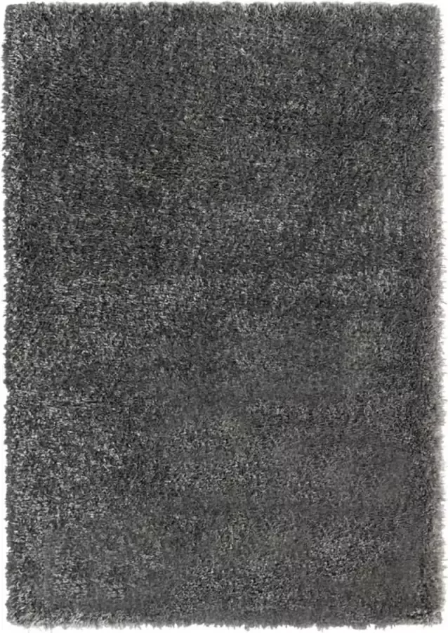 Furniture Limited Vloerkleed shaggy hoogpolig 50 mm 140x200 cm antracietkleurig