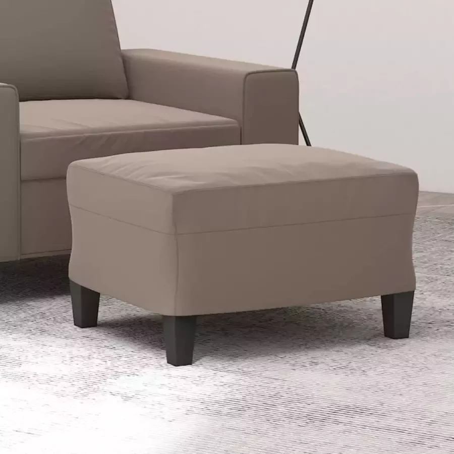 Furniture Limited Voetenbank 60x50x41 cm microvezelstof taupe