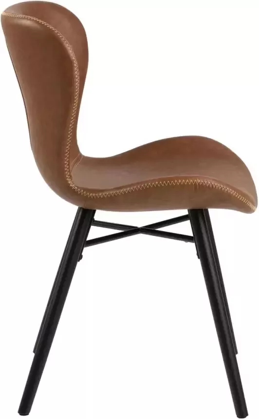 Hioshop 2 x Bali eetkamerstoel bruin. - Foto 2